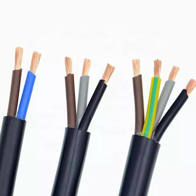 คุณภาพ  PVC Insulated Rubber Sheathed Flexible Cable 2 Core Fire Retardant โรงงาน